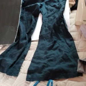 Dkny  💯 linen wide leg pants